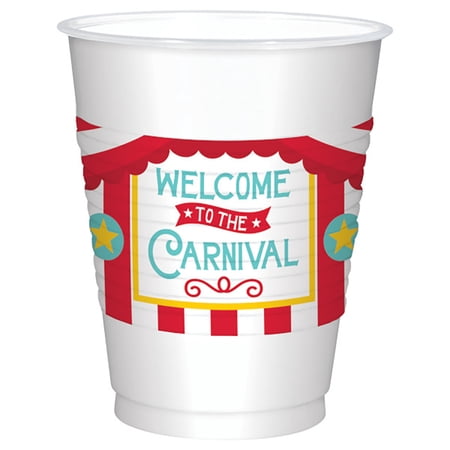 Carnival Party Plastic Cups (25)