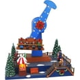 thumbnail image 1 of Carnival Pendulum Ride Display Animated Musical Christmas Village Perfect Addition to Your Christmas Indoor Decorations & Holiday Collections, 1 of 6