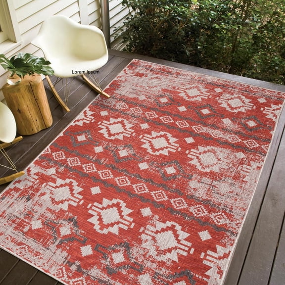 Carnival Quick Dry Indoor Outdoor Rug, 79" x 108"