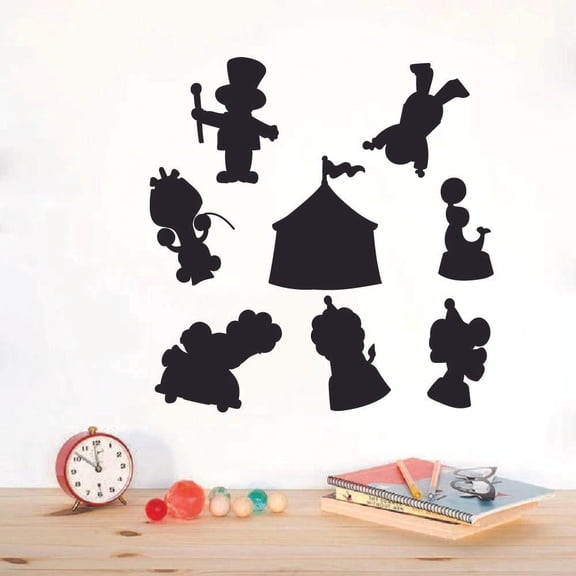 Carnival Rides Food Clowns Entertainment Games Activities Souvenir Carnival Ride Wall Sticker Vinyl Decal Decor For Boys/Girls Childrens Room Home Bedroom Decoration Sticker Size (10x10 inch)