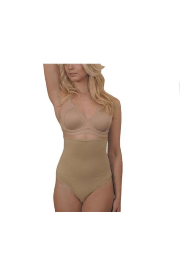 Seamless High-Waist Control Thong Nude L Carnival
