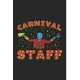 thumbnail image 1 of Carnival Staff: 120 Pages I 6x9 I Graph Paper 4x4 (Paperback), 1 of 1