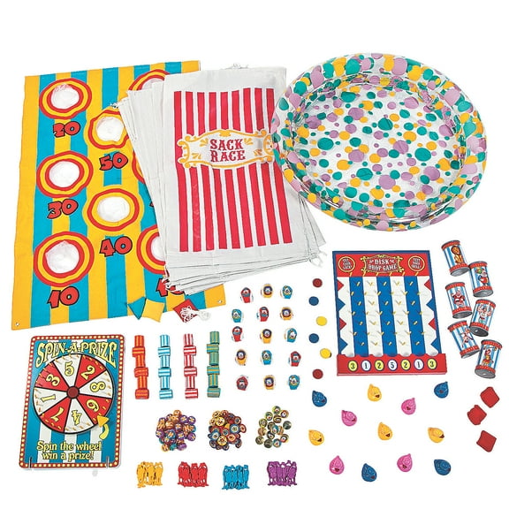 Carnival Starter Kit - Party Favors - 198 Pieces