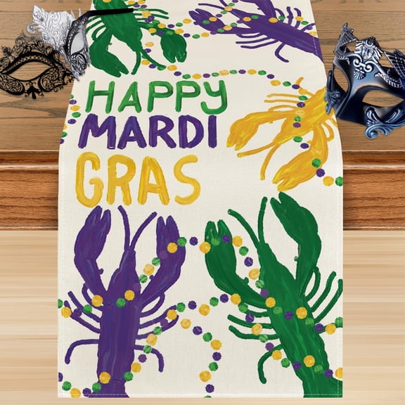 Carnival Theme Party Decorations,Carnival Decorations,Mardi Gras Table Flags Carnival Decorations Indoor Outdoor Party Decorations,Birthday, Carnival, Circus Theme Party Decoration(L 6FT)