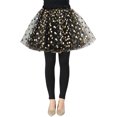 thumbnail image 1 of Carnival Tutu Skirt for Women Mesh Flowy Layered Spring Summer Outfit Dresses,Black,S, 1 of 6