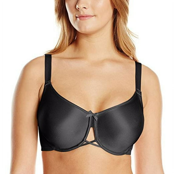Carnival Women's Seamless Molded Minimizer, Black, 32DDD