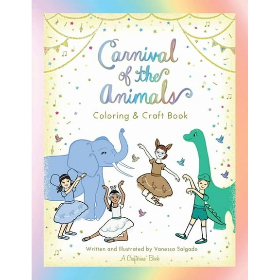 Carnival of the Animals Coloring & Craft Book, (Paperback)