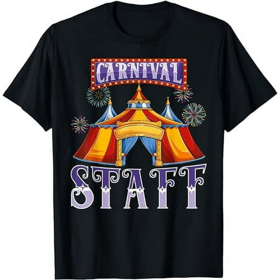 Carnival staff Circus event squad Crew birthday Party kids T-Shirt