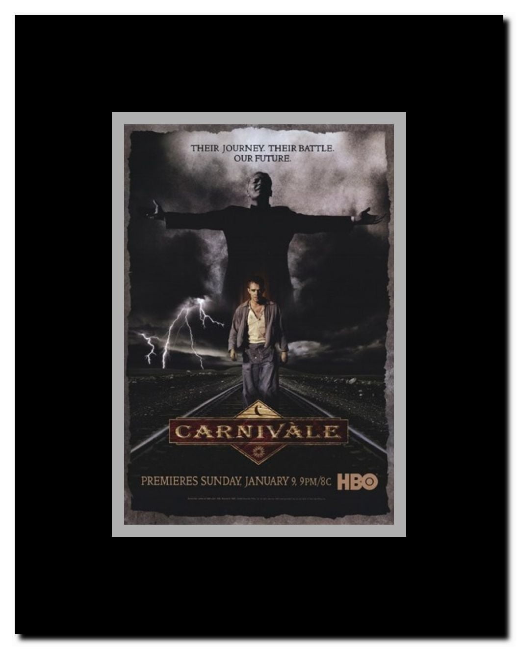 Carnivale Framed Movie Poster