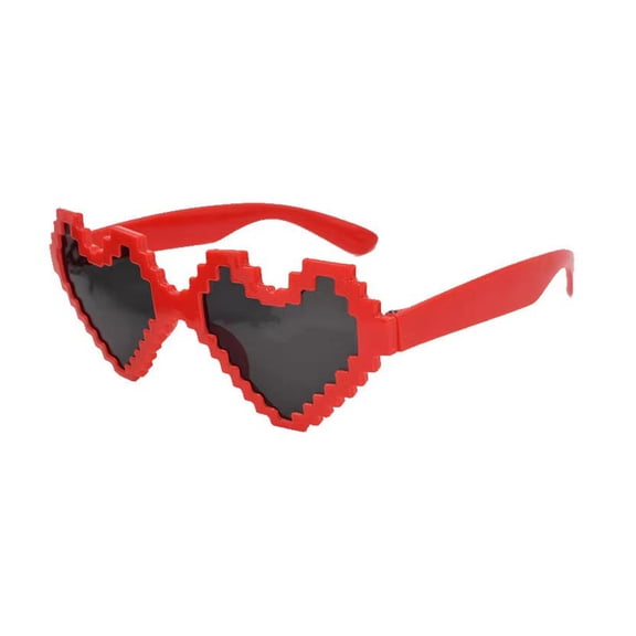 Carnivals Party Heart Frame Sunglasses Fashion Sunglasses Adult Halloween Christmas Camping Travel Sunglasses