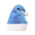 thumbnail image 1 of Carnivals Santa Thicken Hat with Furry Sphere Multicolored Adult Warm Christmas Hat for Women Men Kids Gifts, 1 of 9