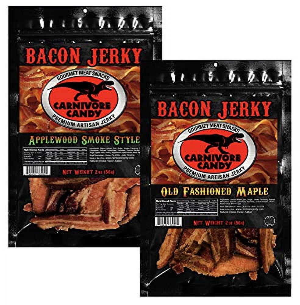 https://i5.walmartimages.com/seo/Carnivore-Candy-2-pack-Old-Fashioned-Maple-Applewood-Smoke-Flavored-Bacon-Jerky-1-each-2-oz-Bags_fe258865-8bfe-4150-a4d2-4e9b42a47a7d.8f338b8f7b85d96e2caae65120814b81.jpeg