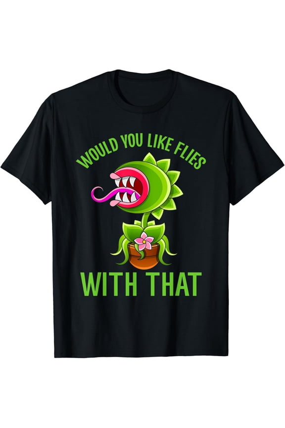 Carnivorous Plants Venus Flytrap Botanical T-Shirt
