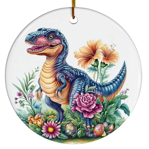 Carnotaurus Ornament, Ornament with Carnotaurus Dinosaur Theme, Ornament for DinoSaur Lovers, Gift for Boy, Girl, Gift for Birthdays & Christmas, Christmas Ornament 2025