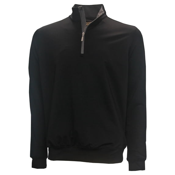 Carnoustie Golf Tech 1/4-Zip Pullover Sweatshirt, X-Large Black -