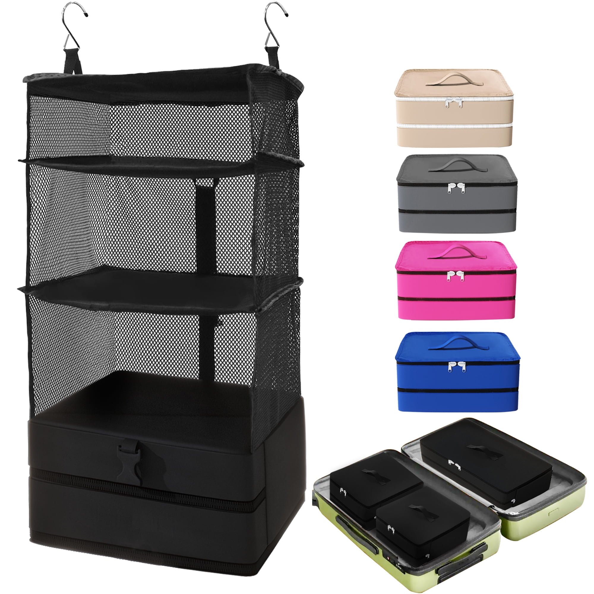 fold and hang travel organizer