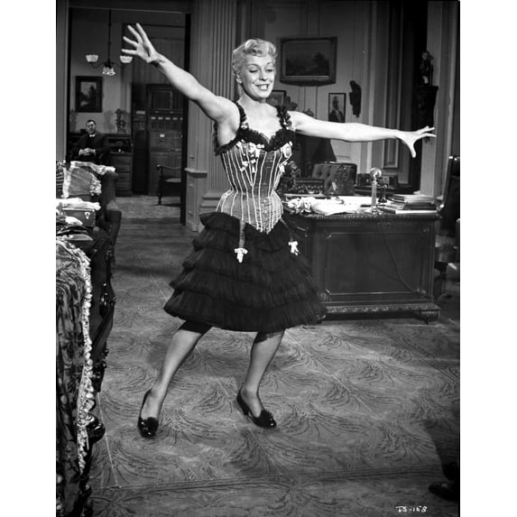 Carol Channing wearing a Corset and Dancing Photo Print (24 x 30)