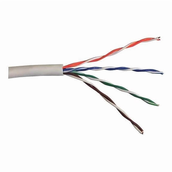 Cable,Cat 5e,24 AWG,1000 ft,White CR5.30.02
