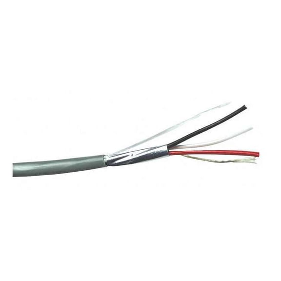Carol Data Cable,Riser,3 Wire,Gray,500ft E2033S.18.10