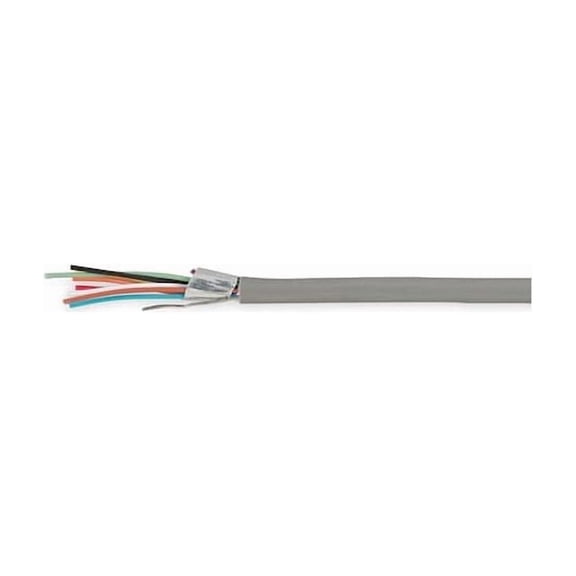 Power Limited and Communication Cable, 8 C, Yellow, PVC, 1000 ft. E2038S.41.10