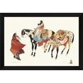 thumbnail image 1 of Carol Grigg Framed Art Print 40x28 "Leaving Winter-s Camp", 1 of 2