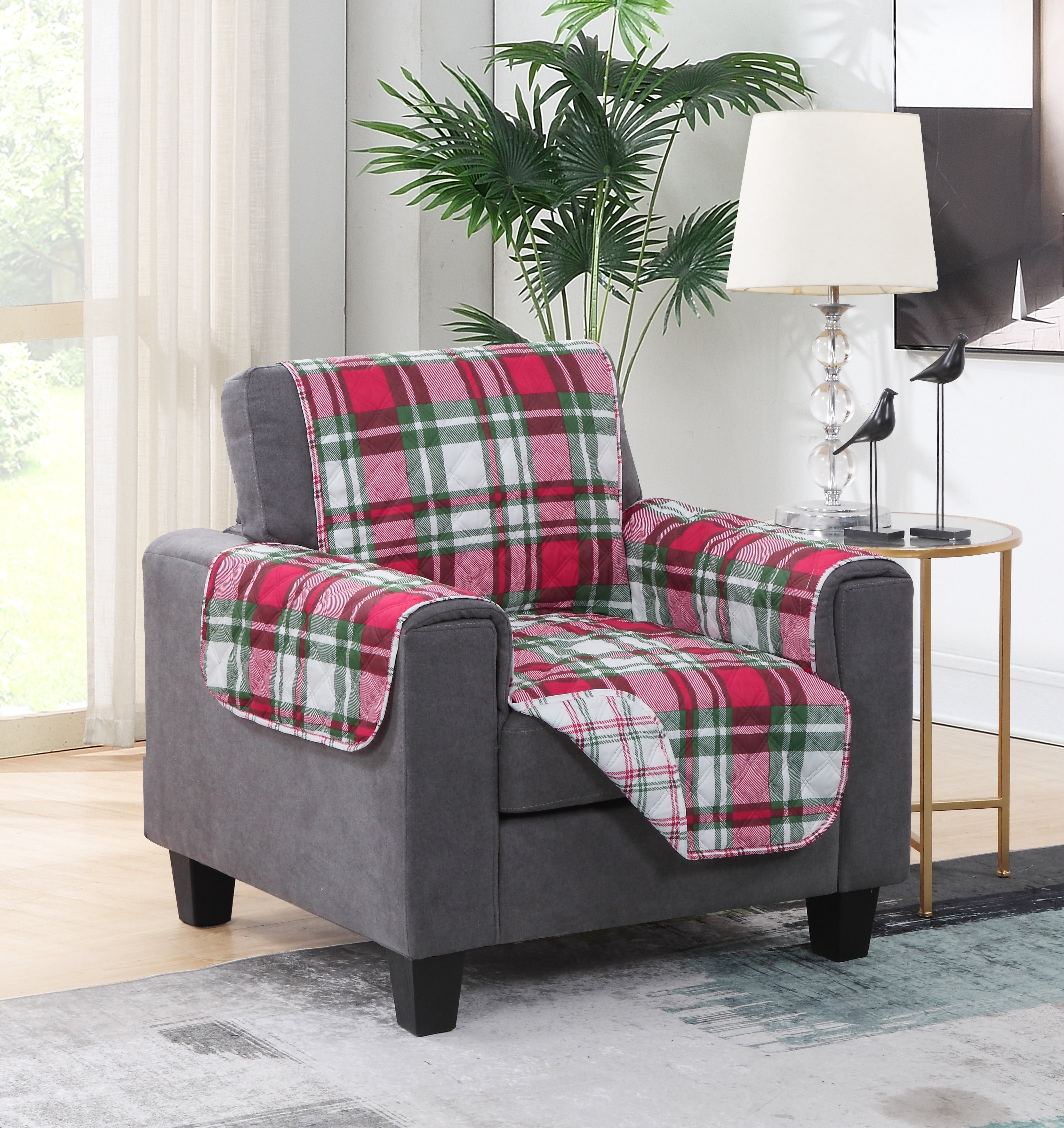 Carol Plaid Furniture Protector