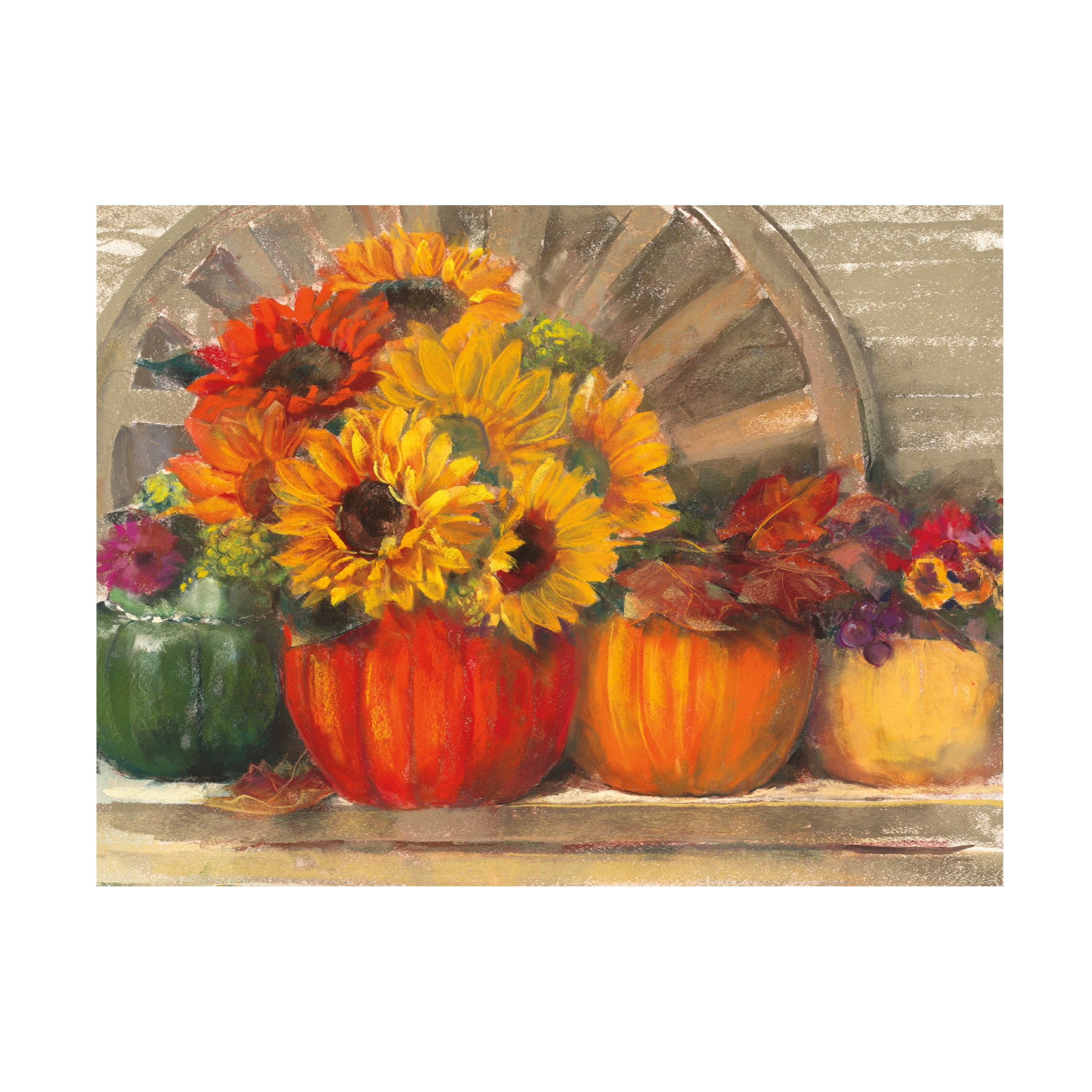 Carol Rowan 'Autumn Still Life Crop' Canvas Art