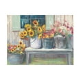 thumbnail image 1 of Carol Rowan 'Green Bench Bright' Canvas Art, 1 of 3