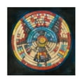 thumbnail image 1 of Carol Rowan 'Kachina Basket' Canvas Art, 1 of 4
