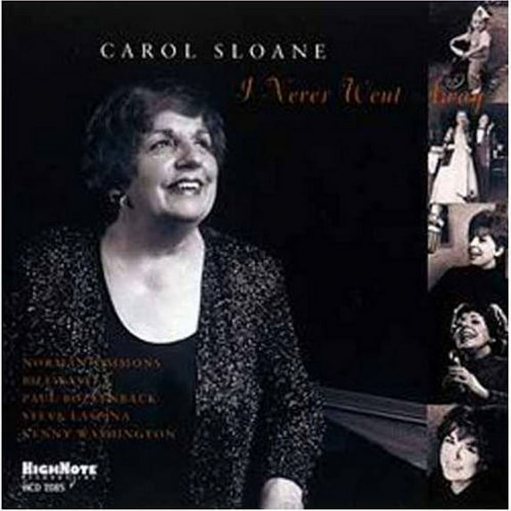 Carol Sloane - I Never Went Away - Music & Performance - CD