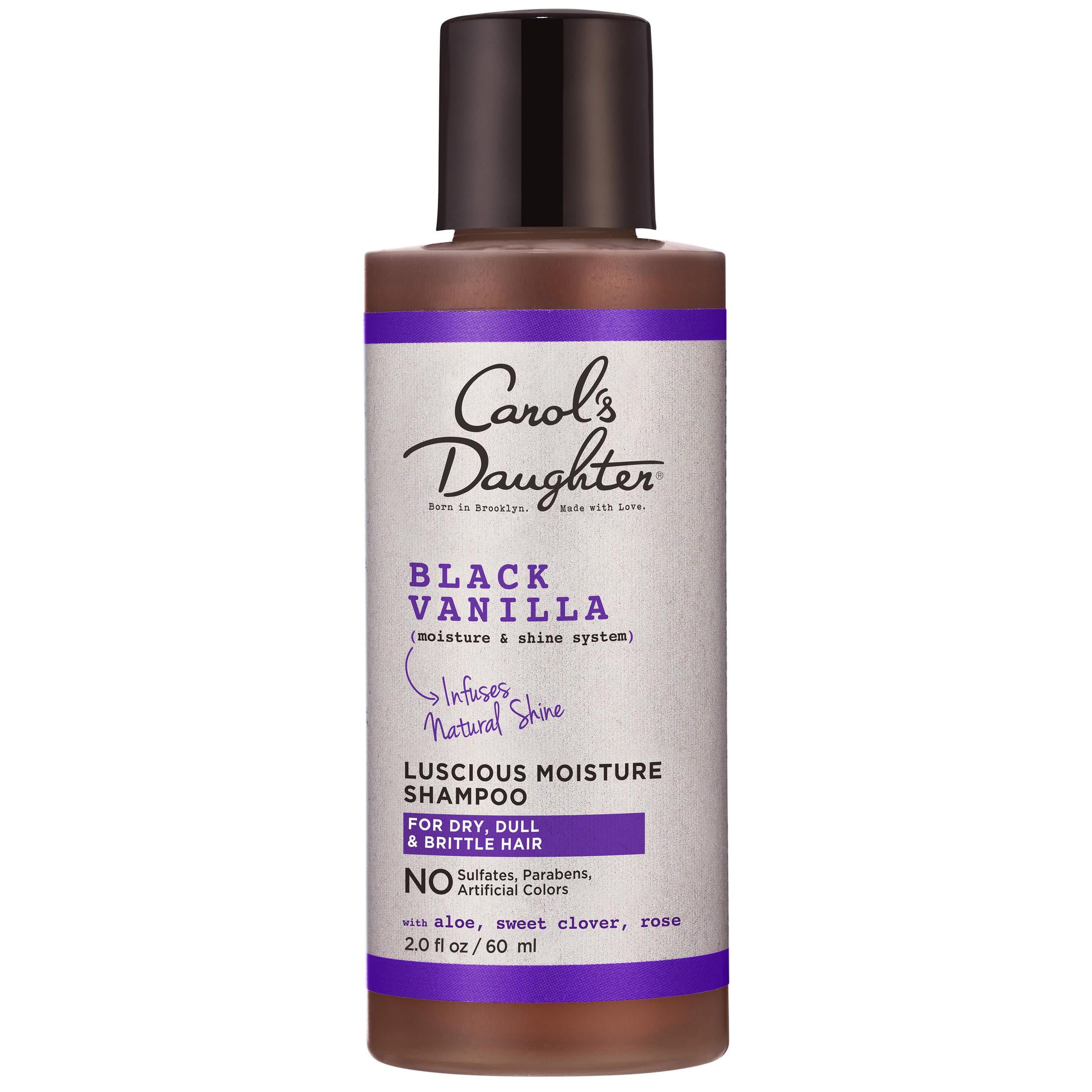 Carol's Daughter Black Vanilla Sulfate Free Moisturizing Shampoo, 2 oz