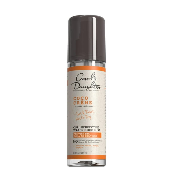 Carol's Daughter Coco Creme Curl Enhancing Hair Spray, for Curly Hair, Coconut Water, 8.4 fl oz