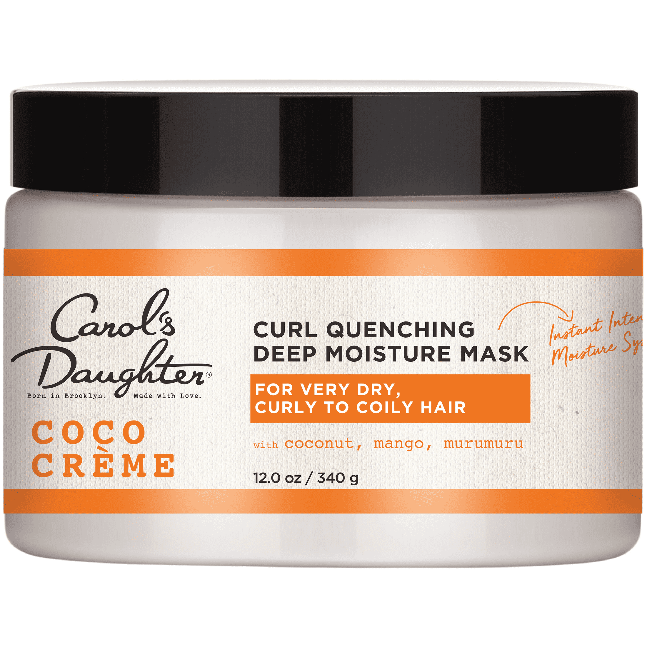 Carol's Daughter Coco Creme Moisturizing Hair Mask for Dry Hair with Coconut Oil, 12 oz