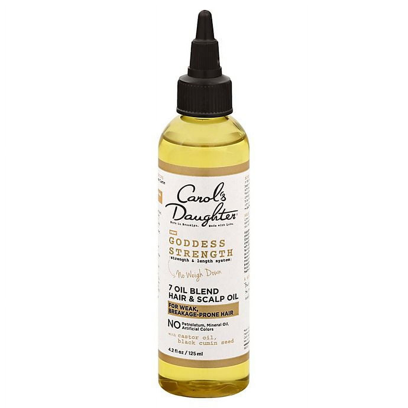 Carol's Daughter Goddess 4.2 Oz. Strength Hair & Scalp Oil,no Parabens, Petrolatum, Mineral Oil Or Artificial Colo