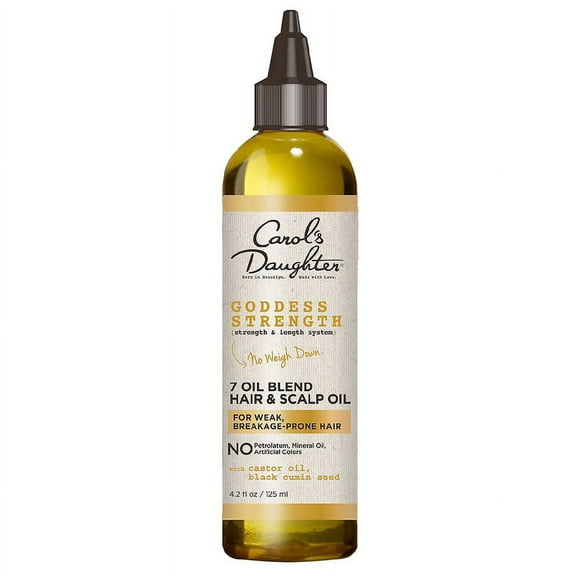 Carol's Daughter Goddess Strength 7 Oil Blend Scalp & Hair Oil With Castor Oil
