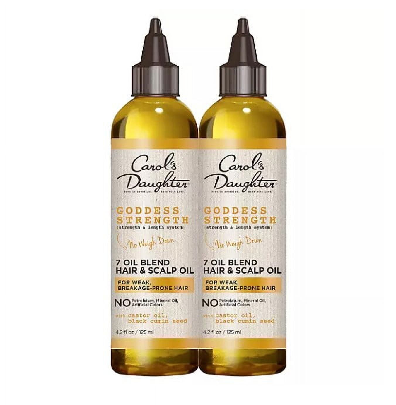 Carol's Daughter Goddess Strength 7 Oil Scalp and Hair Oil Duo Pack