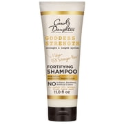 Carol's Daughter Goddess Strength Sulfate Free Shampoo with Castor Oil, Anti Frizz Hair Product, 11 fl oz