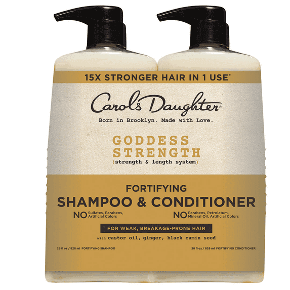 Carol's Daughter Goddess strength Fortifying Shampoo & Conditioner 28 fl.oz set