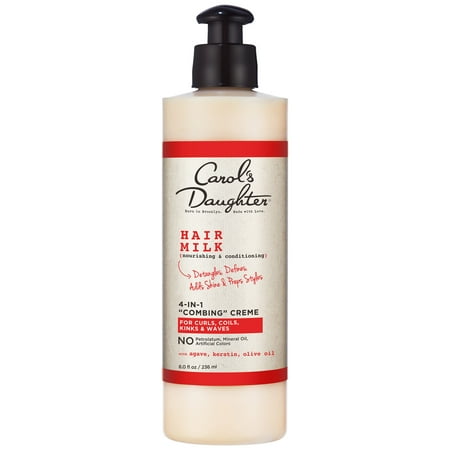 Carol's Daughter Moisturizing 4-in-1 Combing Curly Hair Styling Creme, 8 fl oz