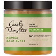 Carol's Daughter Moisturizing Mimosa Hair Honey Shine Pomade For Dry and Textured Hair, 8 fl oz