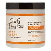 Carol's Daughter Moisturizing Shaping Cream Gel for with Curly Hair with Coconut Oil and Milk, 16 oz