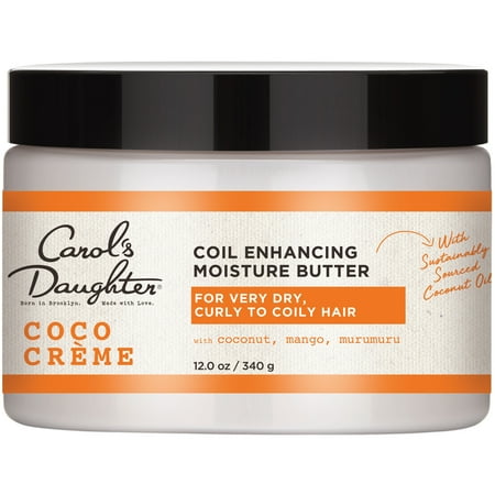 Carol's Daughter Nourishing Hair Styling Cream with Coconut Oil for Dry Hair, 12 oz