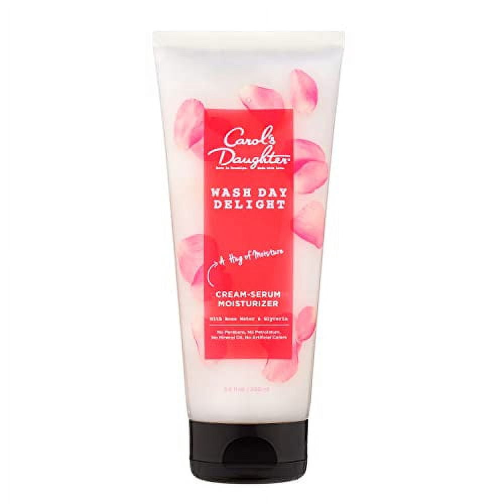 Carol's Daughter Wash Day Delight Cream Serum Moisturizer for Curly Hair, AntiFrizz, Made with