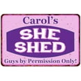 thumbnail image 1 of Carol's Purple & Pink SHE SHED Vintage Sign 8x12 Woman Wall Decor 108120040098, 1 of 1