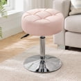 thumbnail image 1 of Carolayne Adjustable 360° Swivel Vanity Stool for Makeup & Bedroom, 1 of 7
