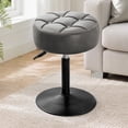thumbnail image 1 of Carolayne Adjustable 360° Swivel Vanity Stool for Makeup & Bedroom, 1 of 7