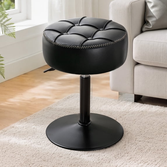 Carolayne Adjustable 360° Swivel Vanity Stool for Makeup & Bedroom