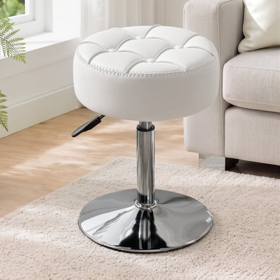 Carolayne Adjustable 360° Swivel Vanity Stool for Makeup & Bedroom