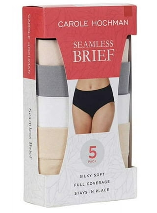 Carole Hochman Ladies' Seamless Brief, 5-pack Size: XL, Color: Magenta
