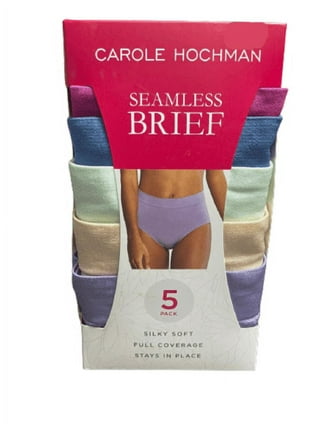 Carole Hochman Midnight Ladies Full Coverage Comfort Hi-Cut Panties -  5-Pack S